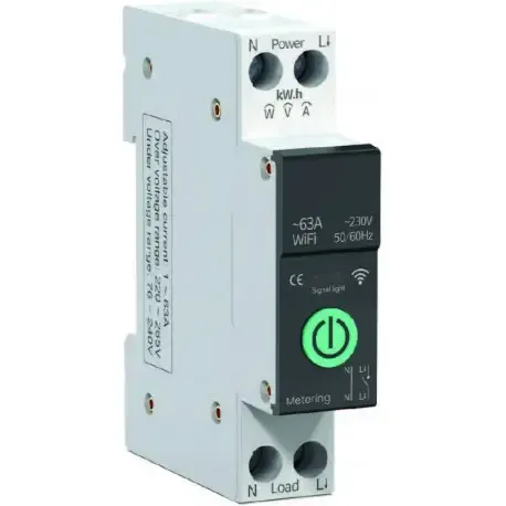 Disjoncteur connecté - Commutateur intelligent - THALEOS - monophasé - THADISJWAT - 3