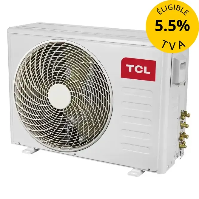 TCL - Unité extérieure multisplit FREEMATCH  2 sorties - PAC air air - 5,1kW - MT1821 - Eligible à la TVA 5.5%
