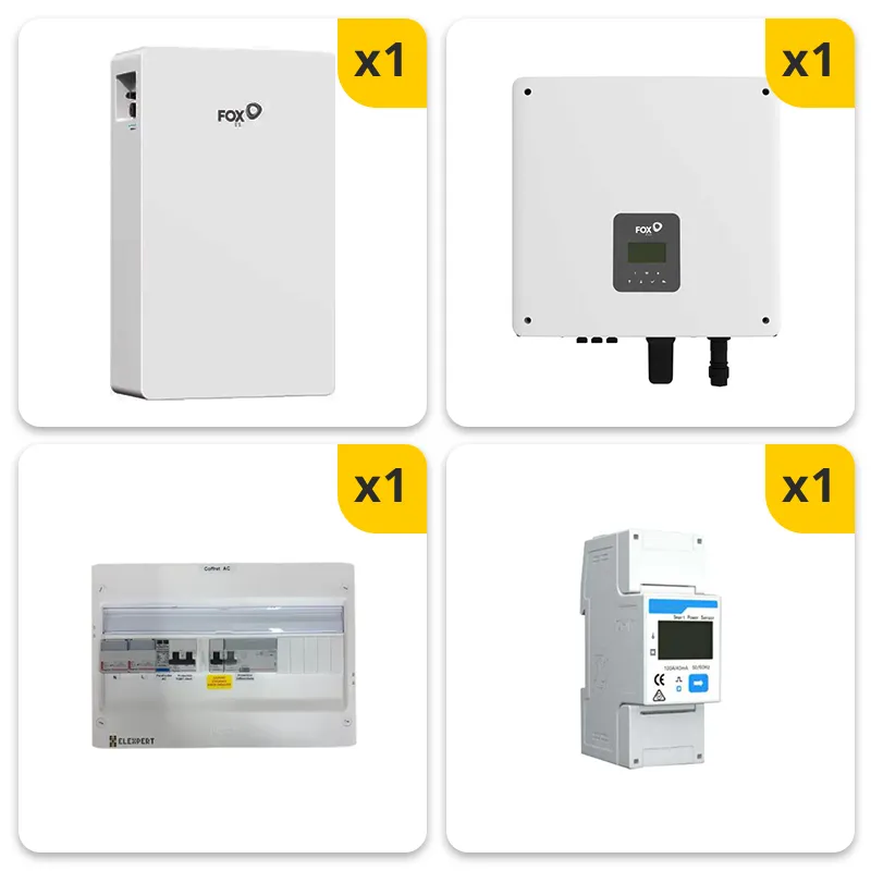FOX ESS - Pack RETROFIT - 6 kVA Monophasé