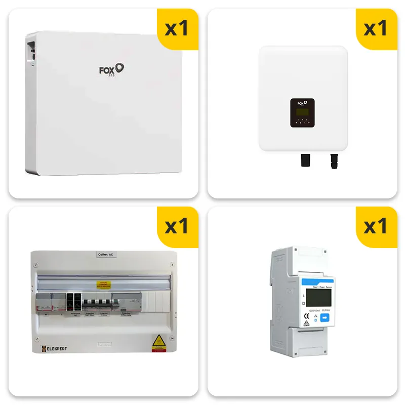 FOX ESS - Pack RETROFIT - 8-10 kVA Monophasé