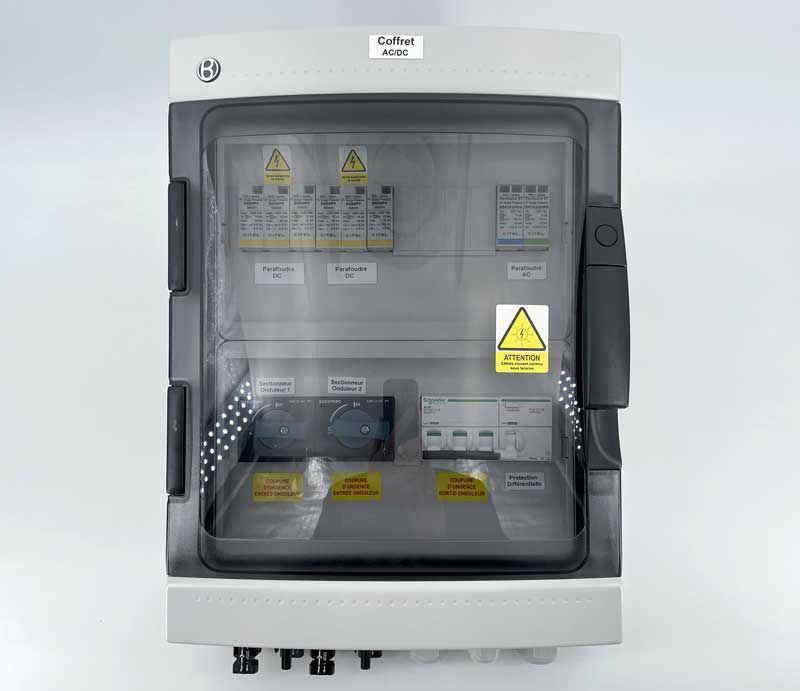 Coffret AC/DC - Triphasé - SCHNEIDER -  16A/30mA