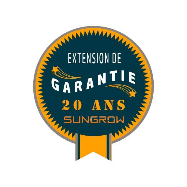 SUNGROW - Extension de garantie fabricant à 20 ans - SG75CX-P2