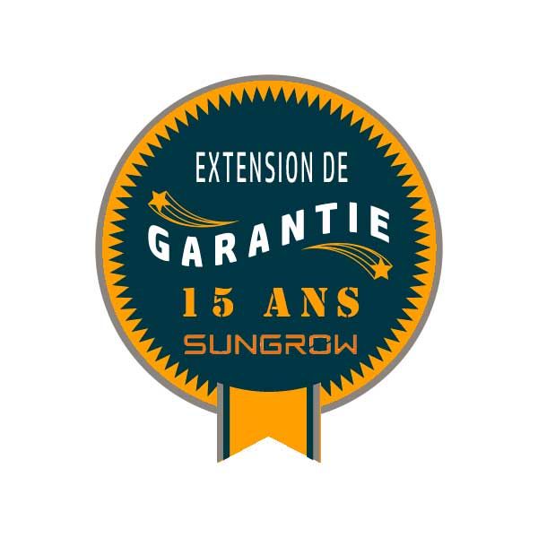 SUNGROW - Extension de garantie fabricant à 15 ans - SG150CX-P2