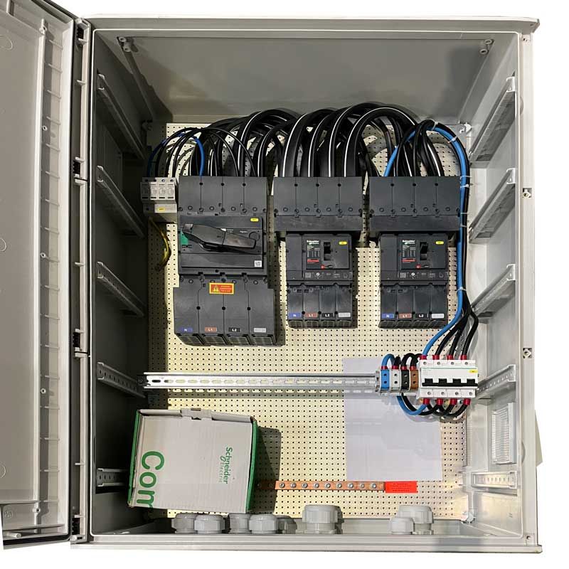 Coffret AC - Triphasé - SCHNEIDER - 2 x 160A + 1 x 125A - 3